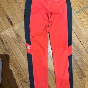 Under Armour Pink and Black Athletic Pants